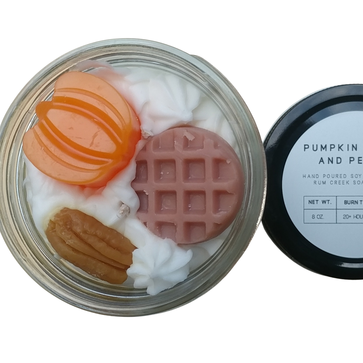 Pumpkin Waffle and Pecan Candle  – Cozy Fall Scented Treat | Walbiz