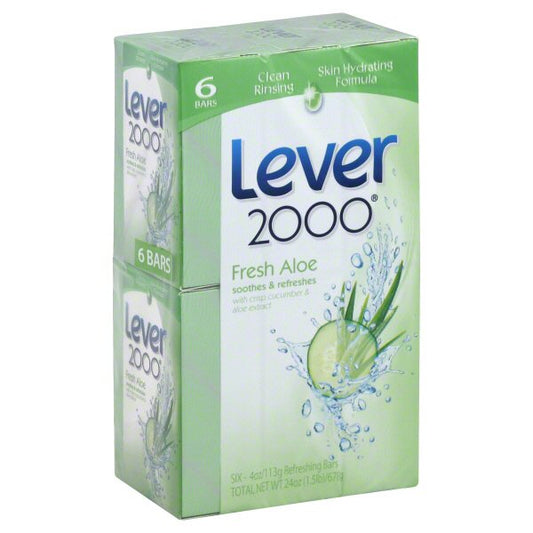 Lever 2000 Bar Fresh Aloe (6 Bar/Pack)