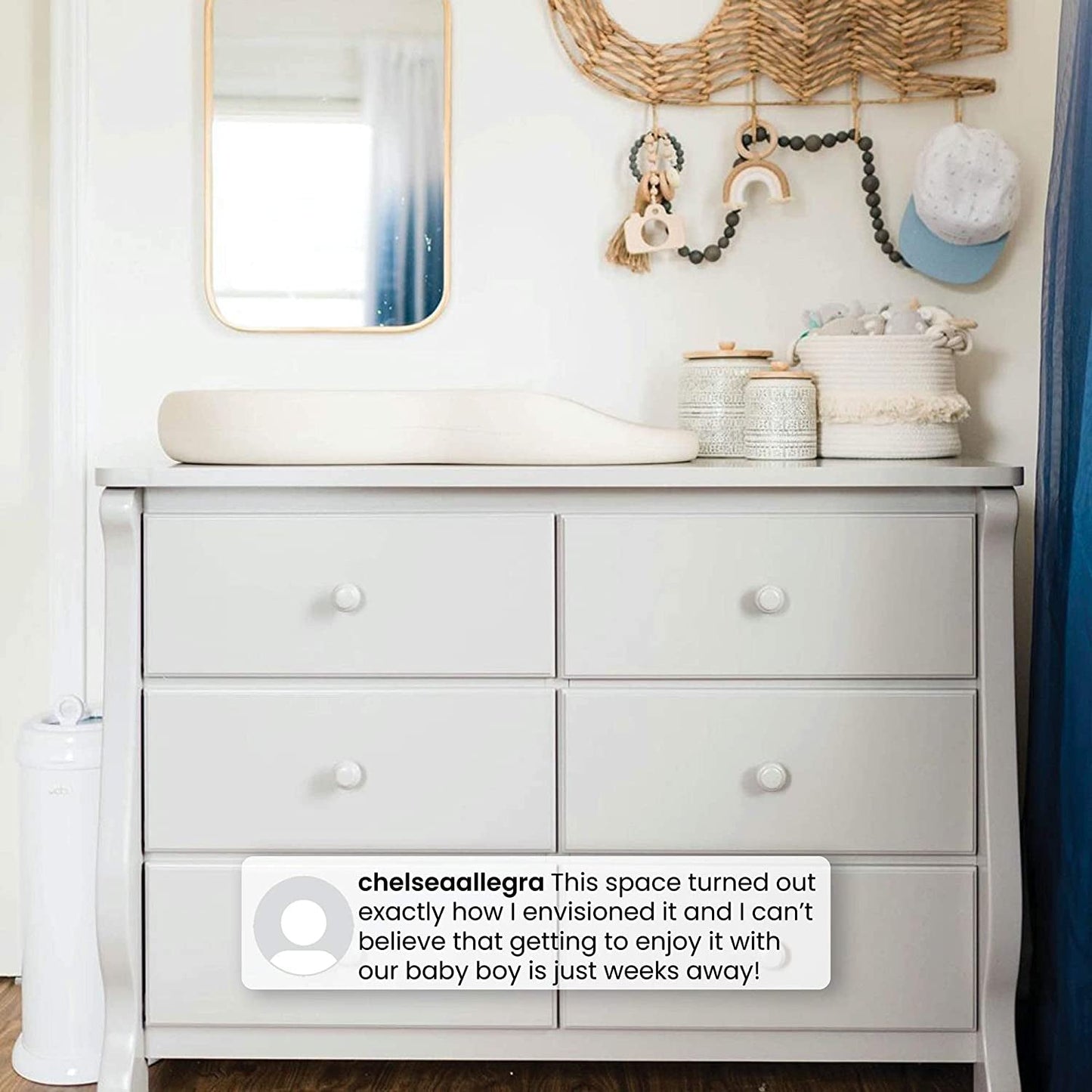 Universal 6-Drawer Dresser, Greenguard Gold Certified