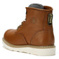 ROCKROOSTER Roberta Men's Safety Water Resistant Tan Leather Wedge