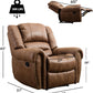 Leather Recliner Chair Set of 2, Classic and Traditional Manual