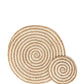 Kata Spiral Coaster Trivet - Natural (Set of 4)