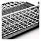 Better Chef 16" Chrome-Plated Metal Dish Rack with Drain Tray