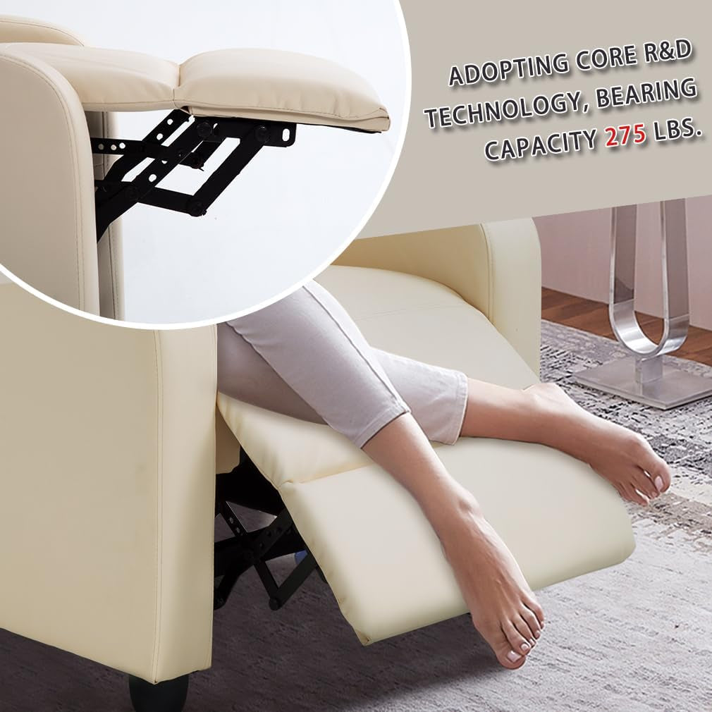 Recliner Chair for Living Room Home Theater Seating Single Reclining