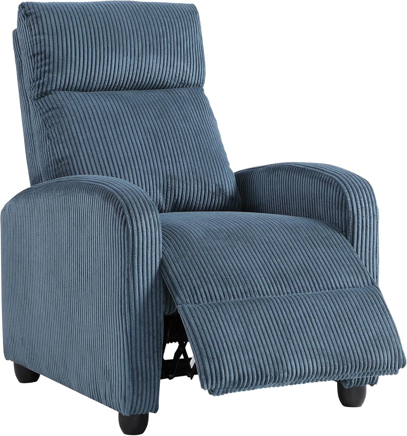 Pushback Recliner Chair Armchair Push Back Recliner, Corduroy Chair