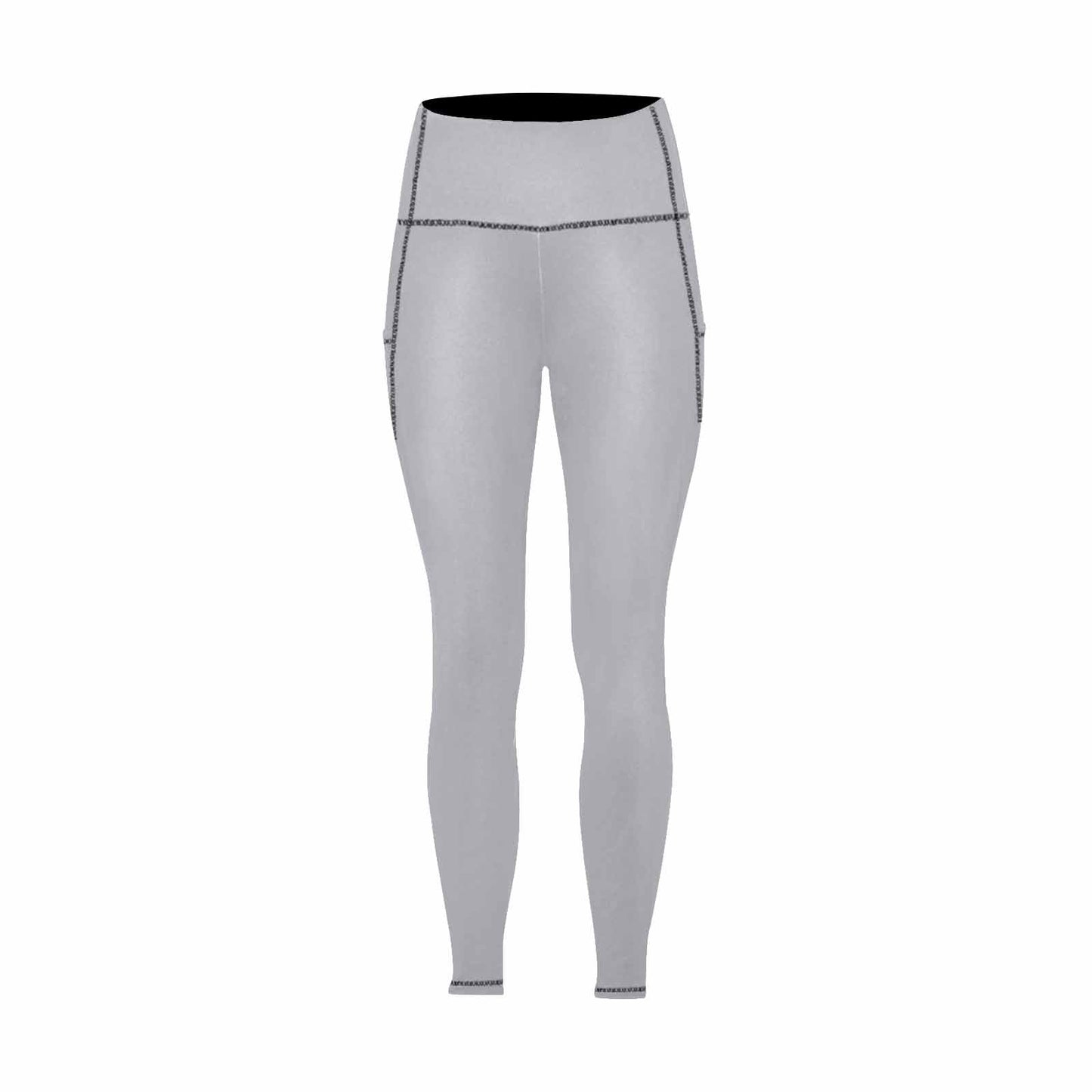 Uniquely You Womens Leggings with Pockets - Fitness Pants /  slate - Walbiz.com