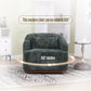 Swivel Barrel Chair, Comfy Round Accent Sofa Chair for Living Room,