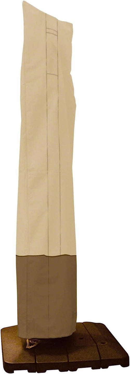 Waterproof 13ft Offset Umbrella & Frame Cover Set