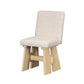 Modern 7-Piece Dining Table Set with 6 Upholstered Dining Chairs,