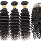 BeuMax 10A Grade 3/4 Deep Wave  Bundles with 4x4 Closure Brazilian