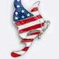 American Butterfly Brooch Set