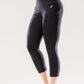 Jolie High-Waisted Capri Leggings with Hip Pockets