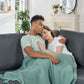 Oversized L-Shaped Sleeper Sectional Sofa with Storage