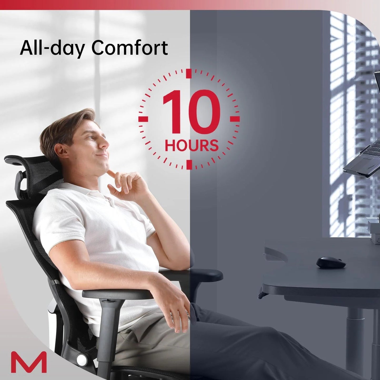Ergonomic Office Chair With Footrest Home Office Chair With Soft