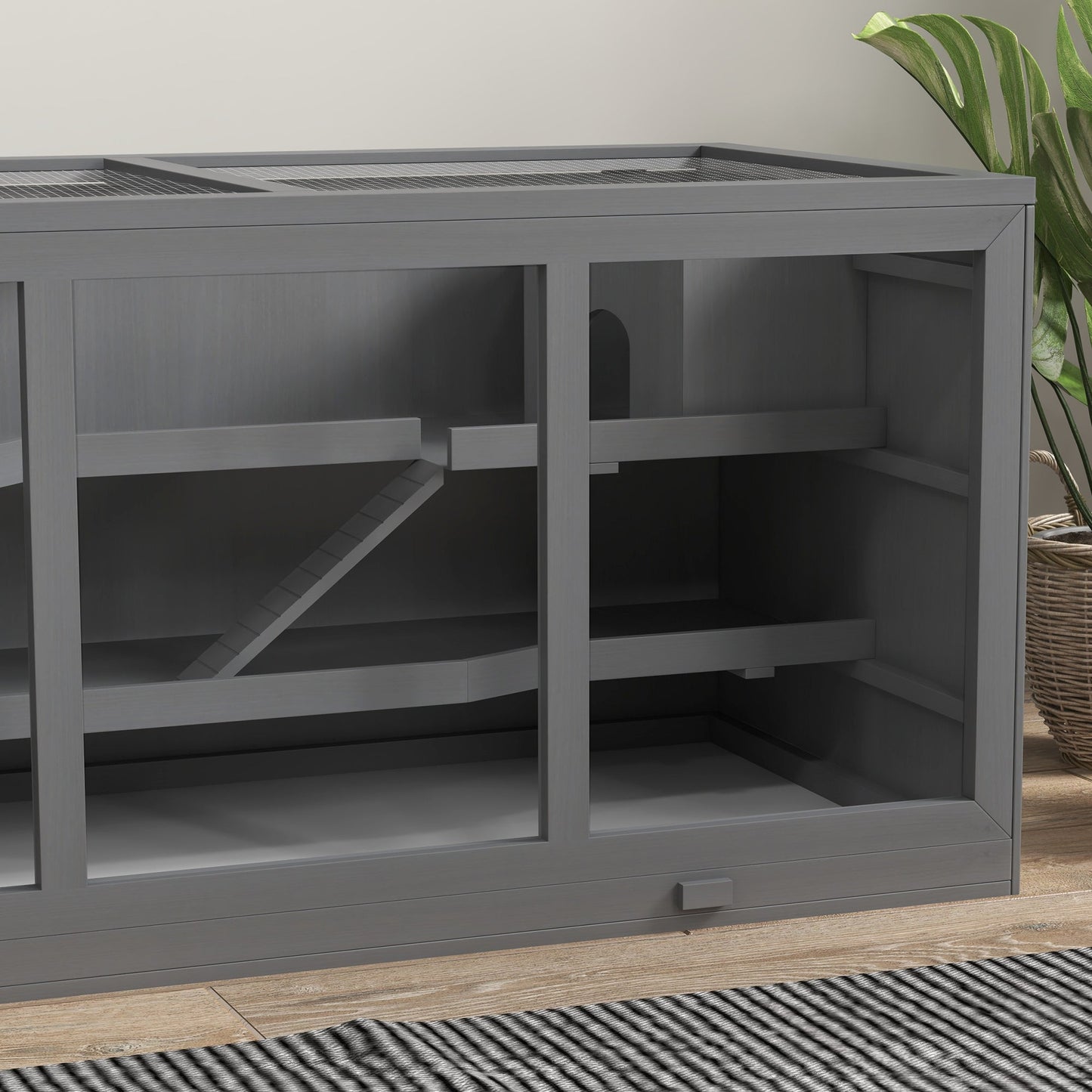 Oversized Wooden Hamster Cages, Gerbil Cages And Other Small Animal