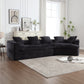 Boucle Sofa 3 Seater for Living Room Oversized Comfy Sofa unique