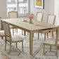 Rustic 7-Piece 78.1inch Extendable Dining Table Set with 18inch