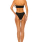 TWISTED BANDEAU TOP TWO PIECE BIKINI