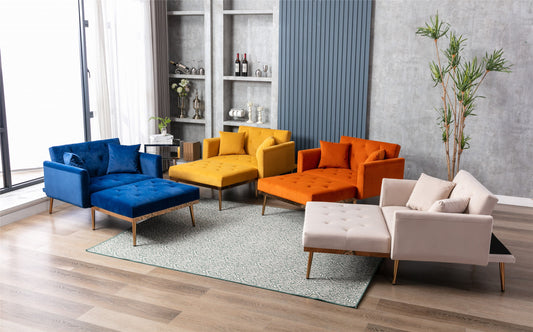 fashionable and classic style chaise lounge chair / accent chair for