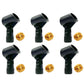 Microphone Clip Holder 6 Pieces with Screw Adapters 5/8 to 3/8 Inch
