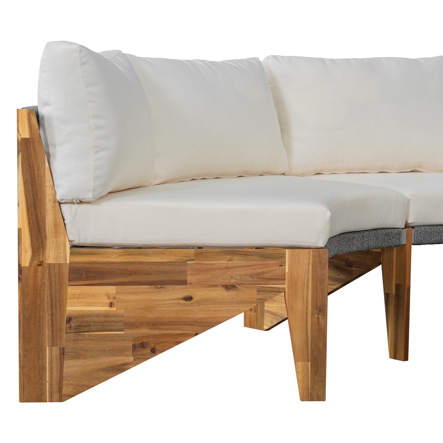 6 - Person Outdoor Seating Group with Cushions and A Coffee Table(old