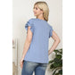 Blue Layered Ruffle XL