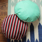 Wave Round Striped Decorative Round Pillow Cover 16", Circle Pillow