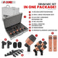 5Core Drum Mic Kit 7 Pcs Kick Bass Tom Snare Dynamic Microphone