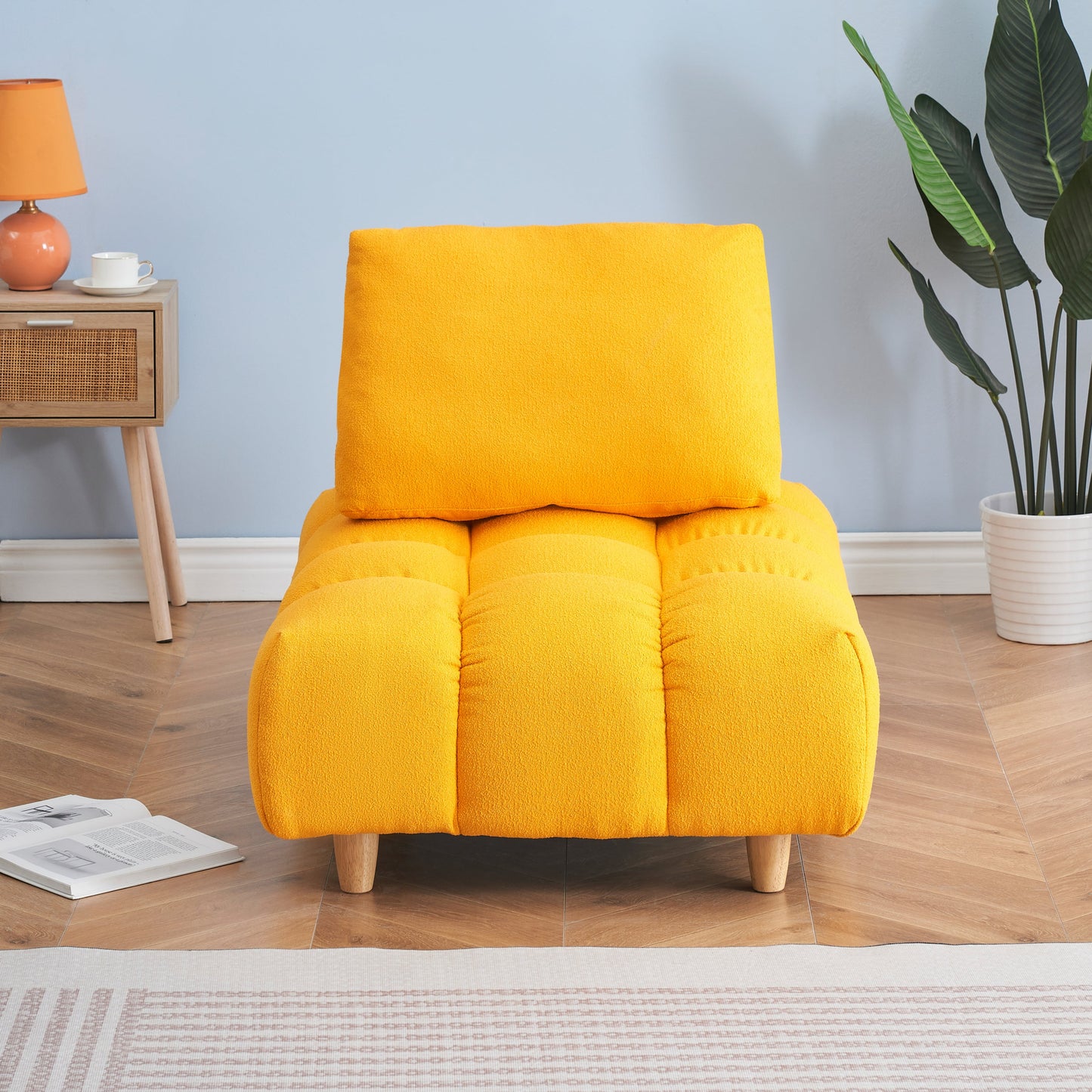 30 inches long, Teddy Sofa Fabric, with spacious and comfortable seat,