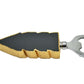 Bottle Opener with Gold Trim