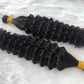 Brazilian Deep Wave Human Hair i Tip Microlinks Bulk Braiding Human Ha