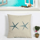 Coastal Charm Embroidered Cushion Covers Set Of 4