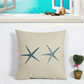 Coastal Charm Embroidered Cushion Covers Set Of 4