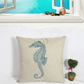 Coastal Charm Embroidered Cushion Covers Set Of 4