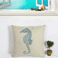 Coastal Charm Embroidered Cushion Covers Set Of 4
