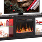 Fireplace TV Stand for Tvs up to 75",Gaming Entertainment Center with
