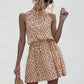Halter Tie Back Dress