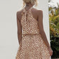 Halter Tie Back Dress