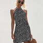 Halter Tie Back Dress
