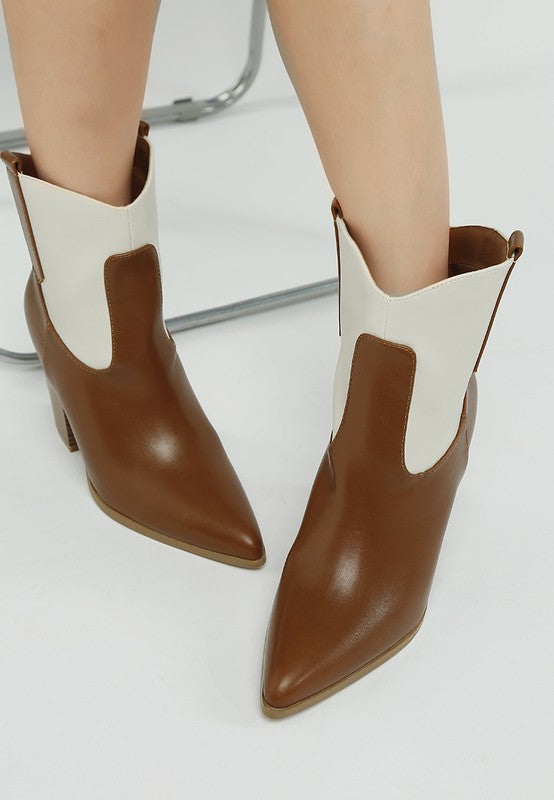 Gallops Two Tone Cowboy Boots