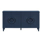 Four-door sideboard with French-Inspired,Suitable for Living Rooms,
