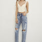 Insane Gene SLIM BOYFRIEND JEANS
