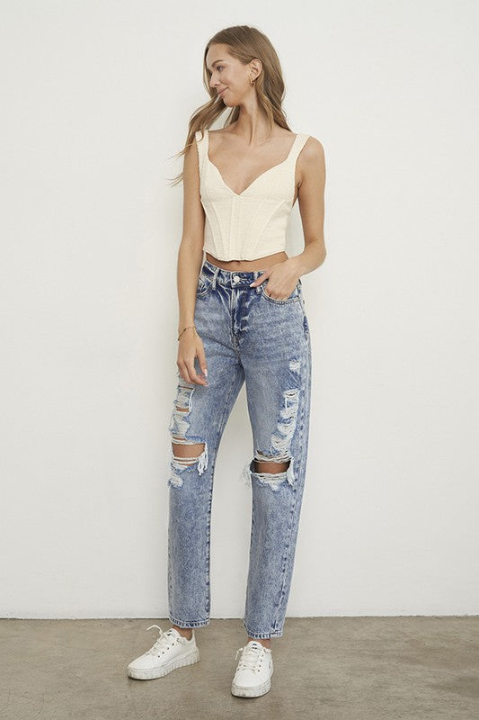 Insane Gene SLIM BOYFRIEND JEANS