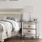 Classic Bedroom Elegant Nightstand Beige White Finish Or Antique