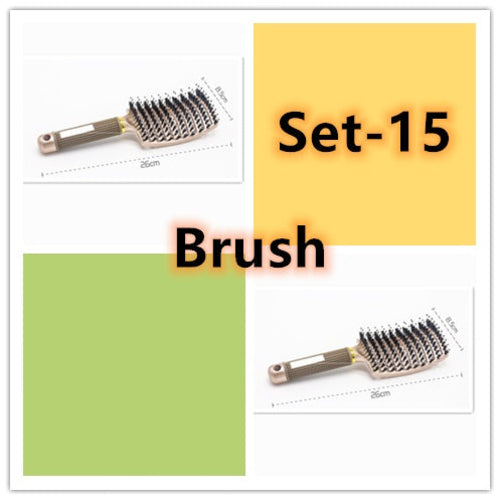 Hairbrush Anti Klit Brushy Haarborstel Women Detangler Hair Brush