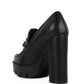 Y2K Chunky High Block Heeled Loafers