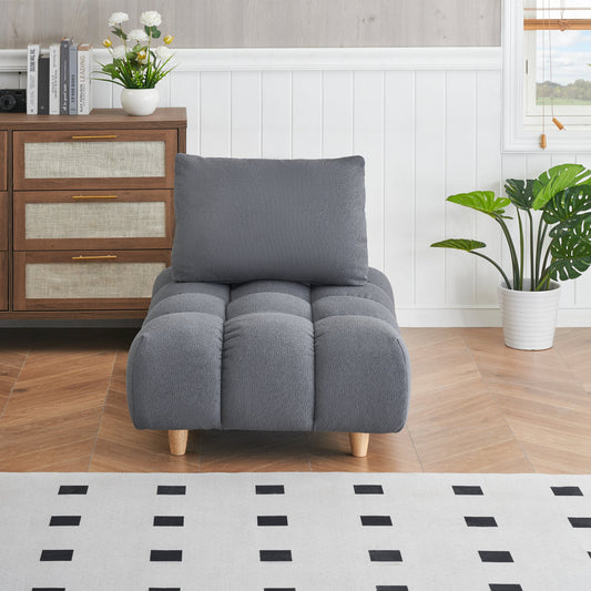 30 inches long, Teddy Sofa Fabric, with spacious and comfortable seat,