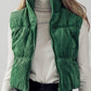 Cropped Corduroy Puffer Vest