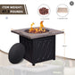 Propane Outdoor Fire Pit Table
