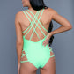 1977 Amaya Swimsuit Lime
